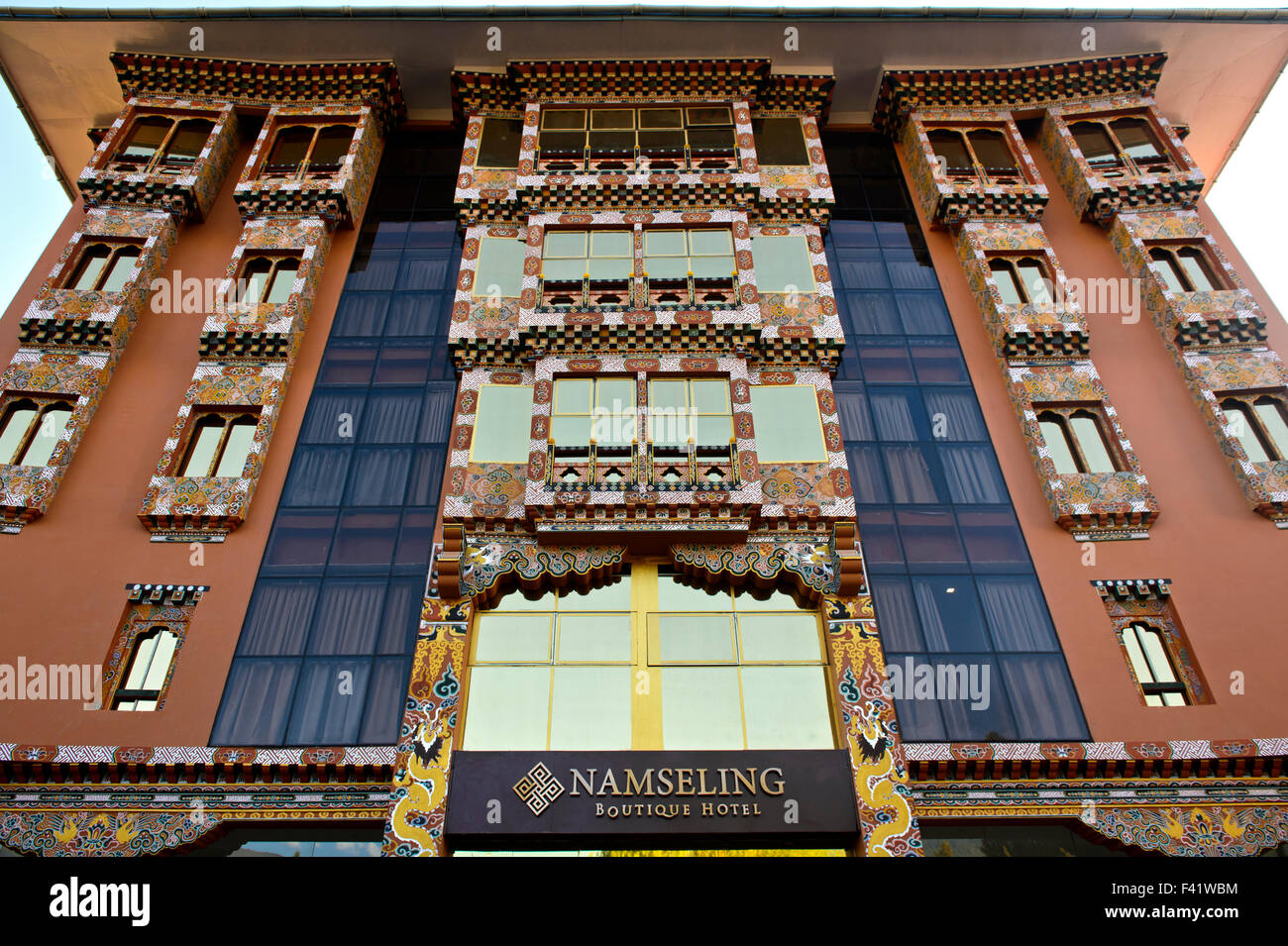 Nameseling Boutique Hotel, Thimphu, Bhutan Stockfotografie - Alamy