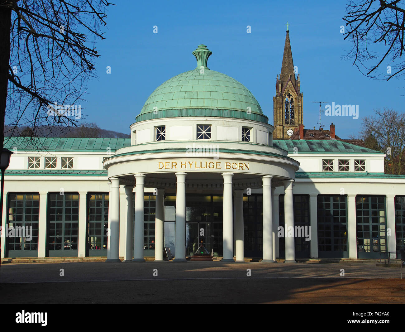 Der Hyllige geboren, Bad Pyrmont Stockfoto