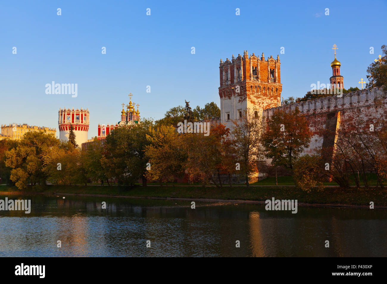 Novodevichiy Convent in Moskau, Russland Stockfoto