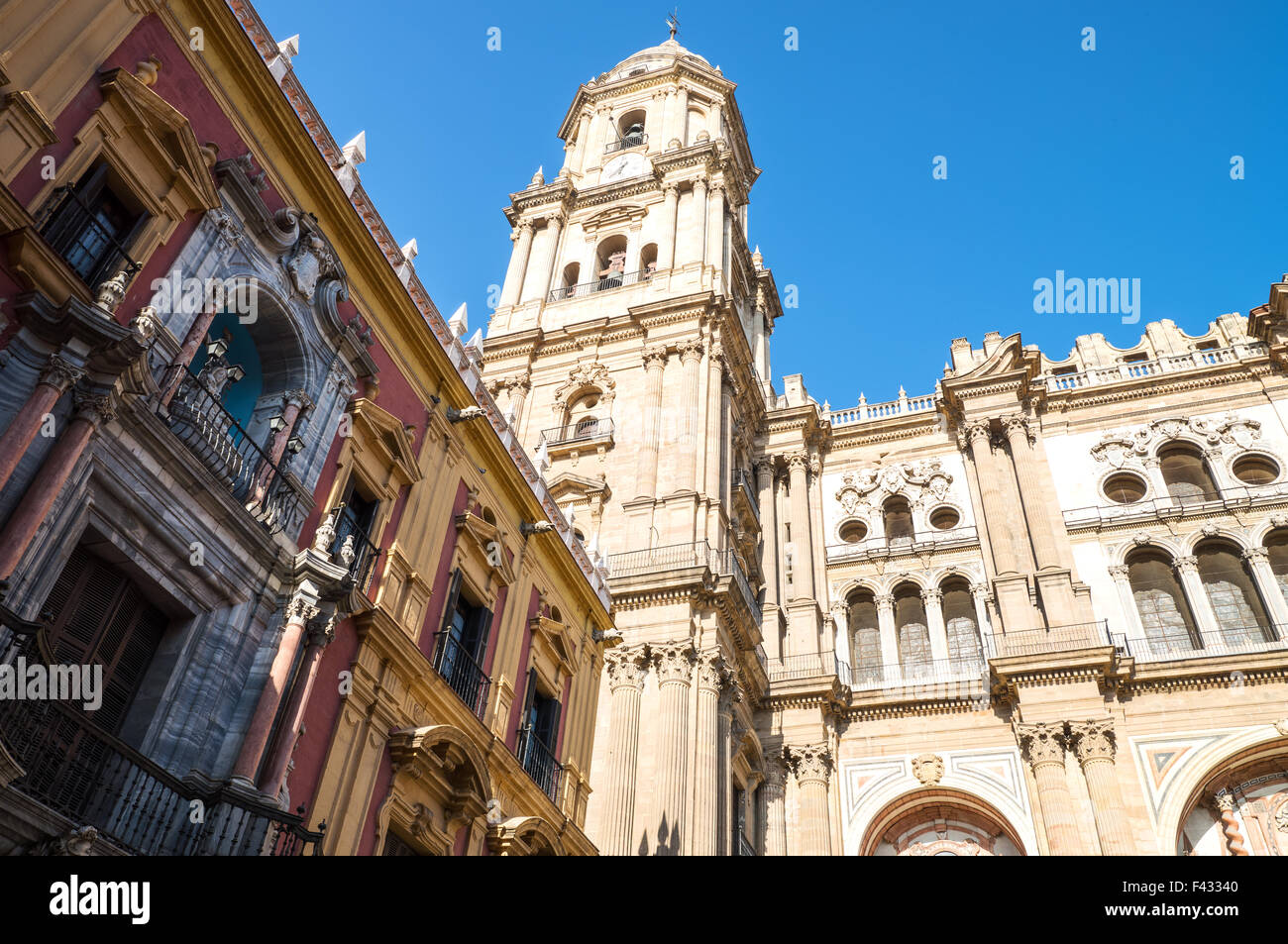 Spanien, Malaga, die Kathedrale Santa Maria De La Incarnacion Stockfoto
