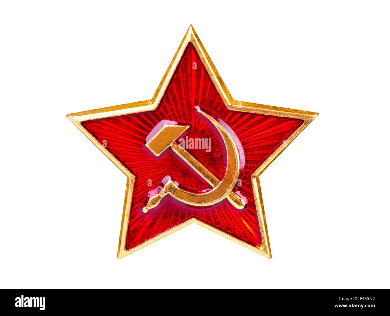 Sowjetische Staat Stern Stockfoto