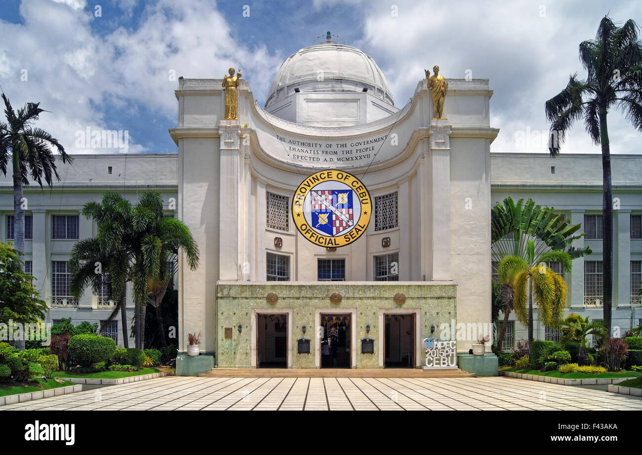Süd-Ost-Asien, Philippinen, Metro Cebu, Cebu City, Provincial Capitol Building Stockfoto