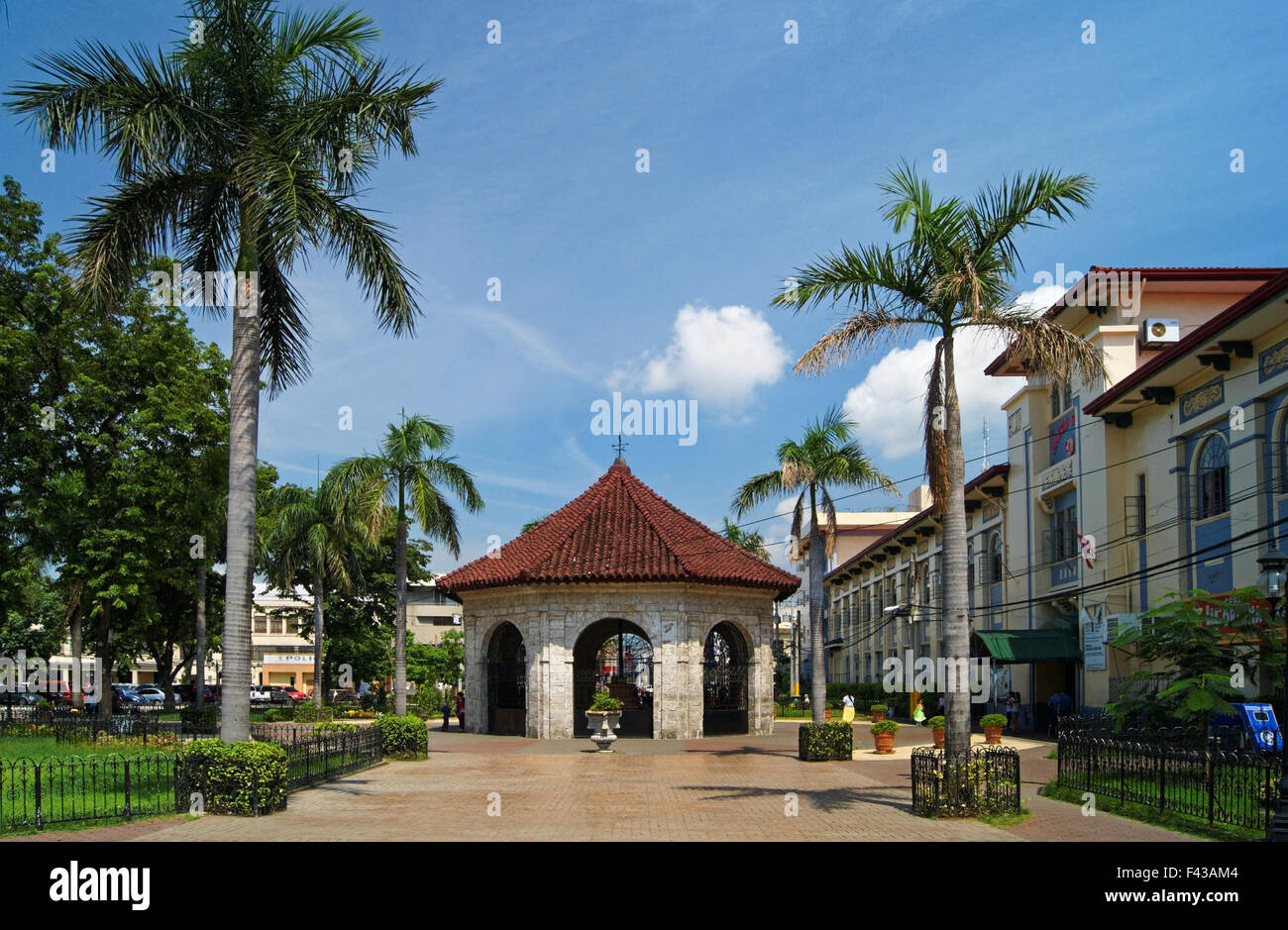 Süd-Ost-Asien, Philippinen, Metro Cebu ist Magellan Kreuz Stockfoto