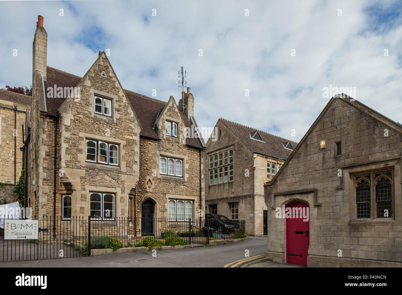 Traditionelle Architektur in Bath, England. Stockfoto