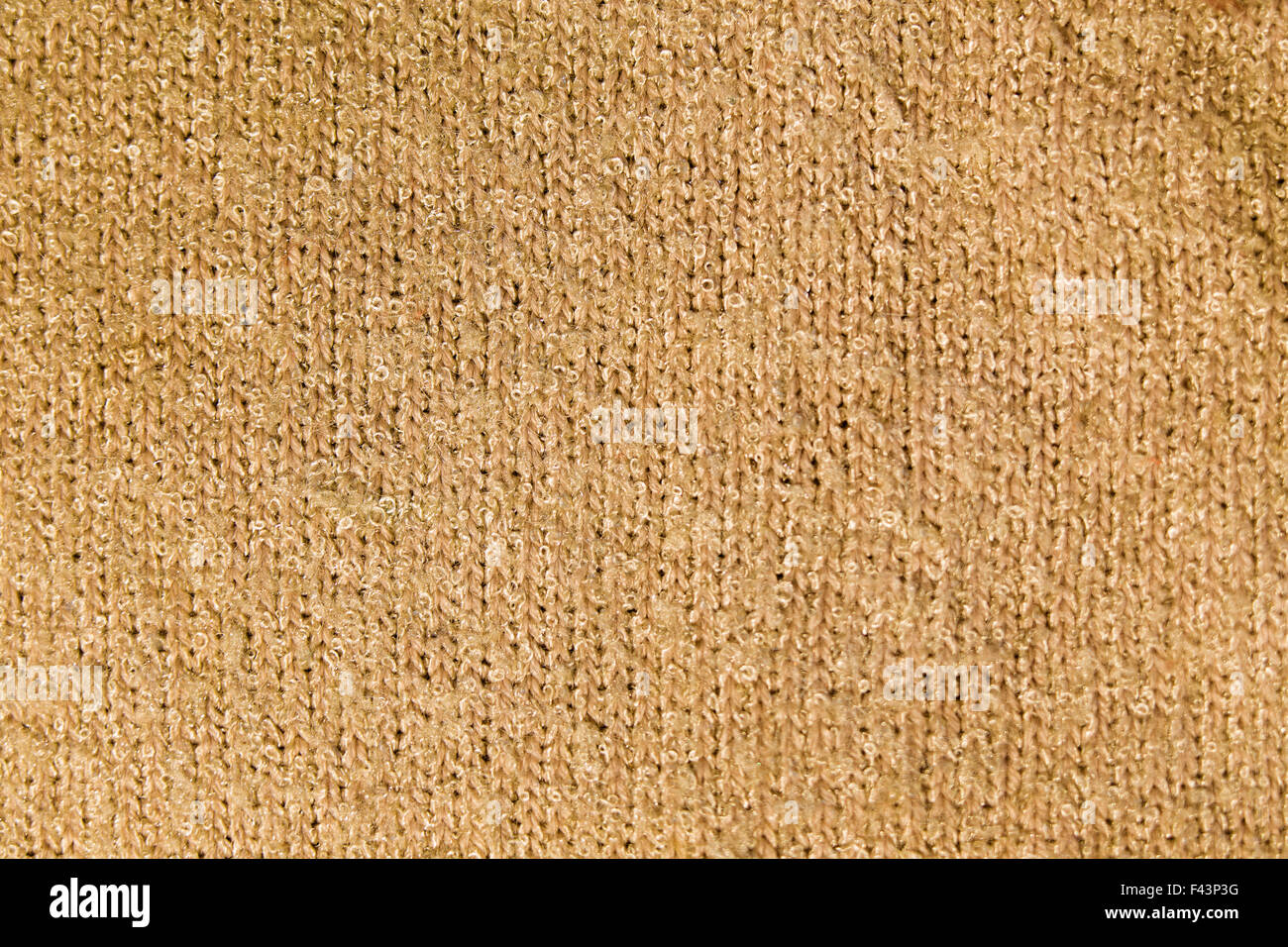 Teil der Oberfläche der warmen Pullover. Makro Stockfoto