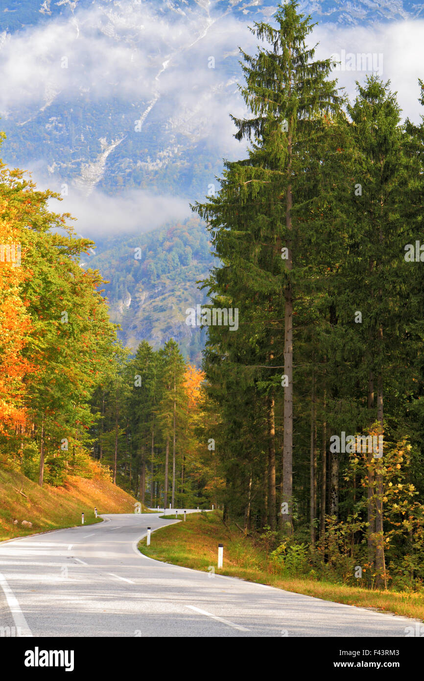 Schönen Tag in den österreichischen Alpen Stockfoto