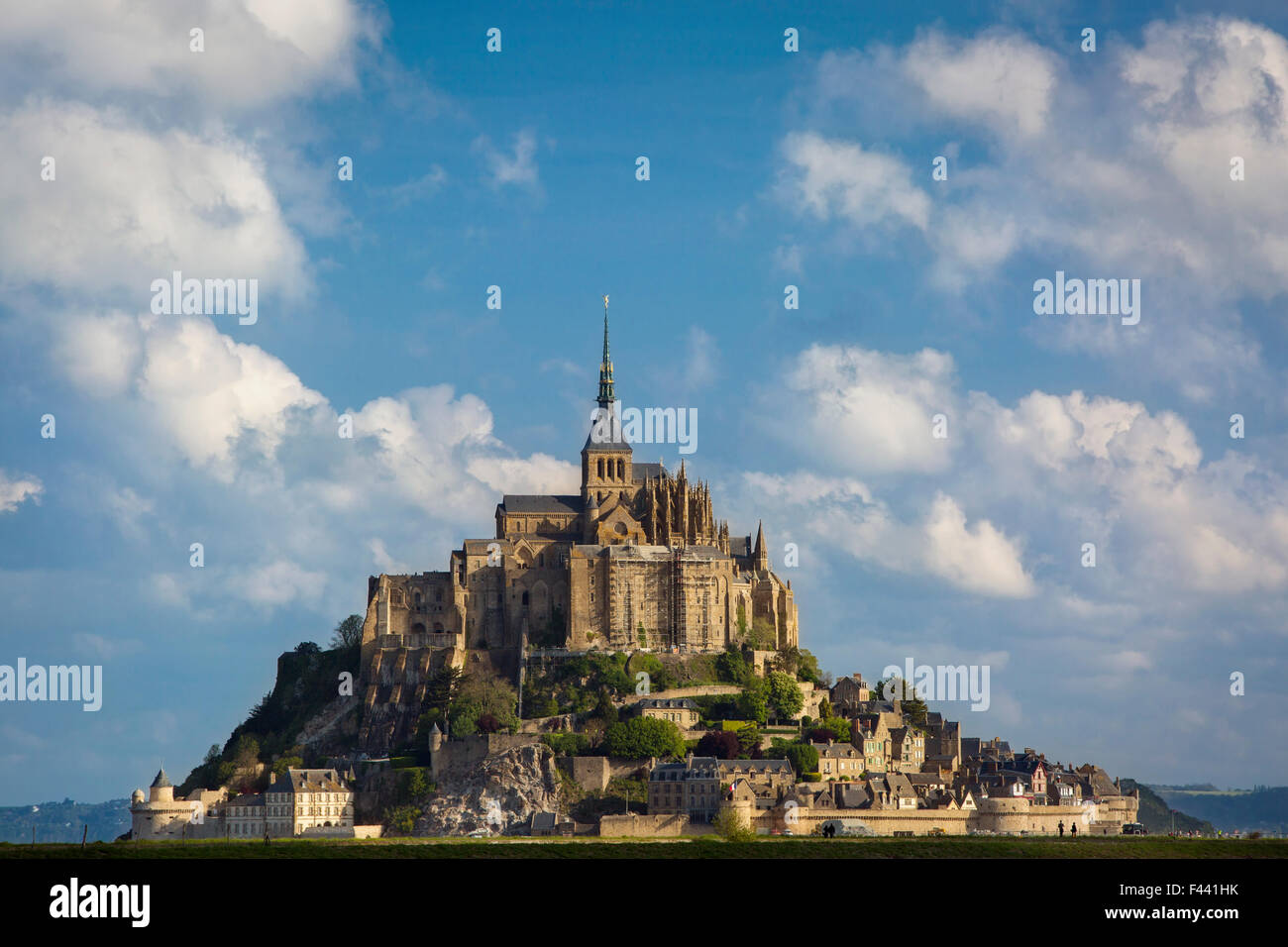 Mont Saint Michel, Normandie, Frankreich Stockfoto