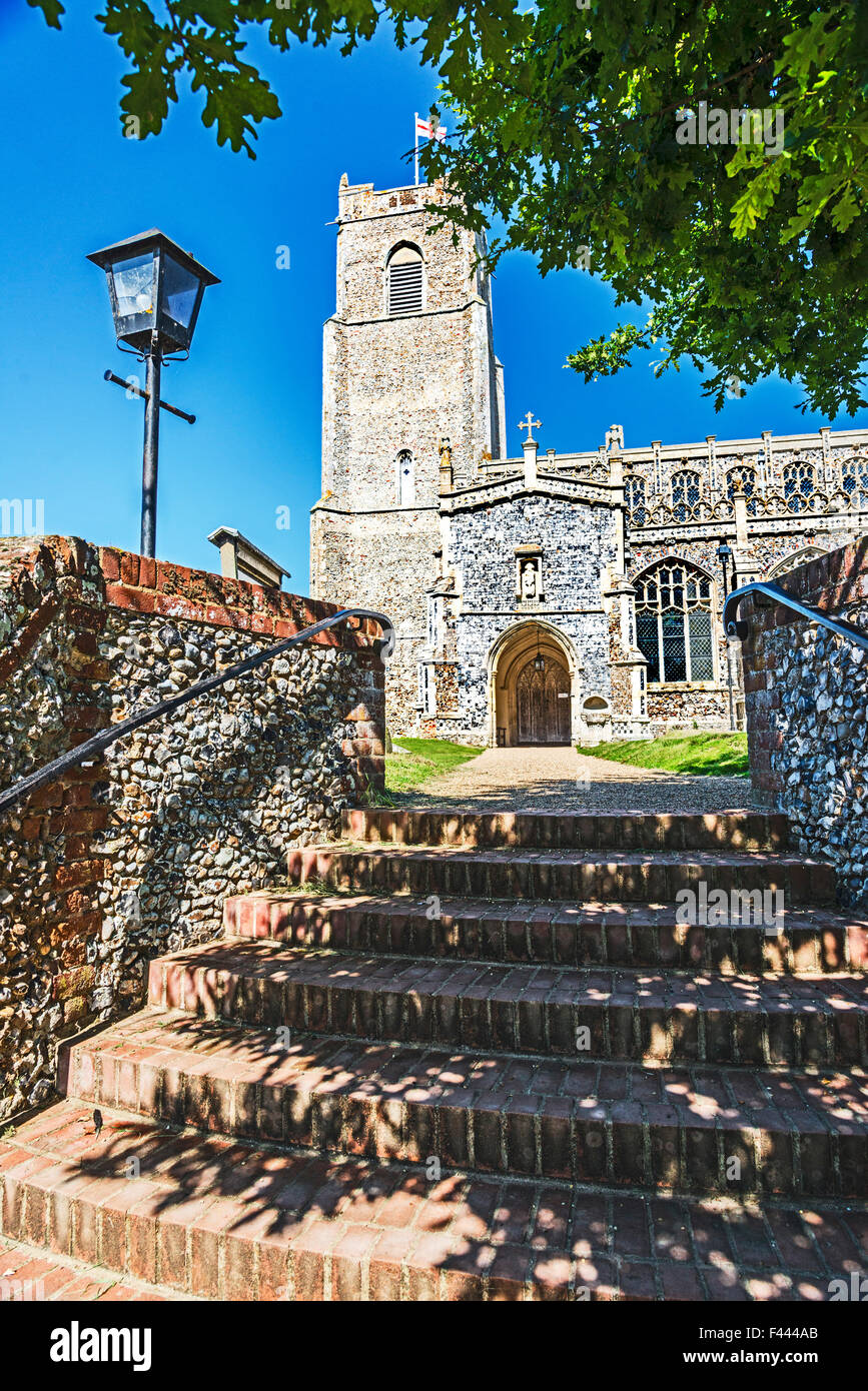 Holy Trinity Church in Blythburgh, Suffolk Stockfoto