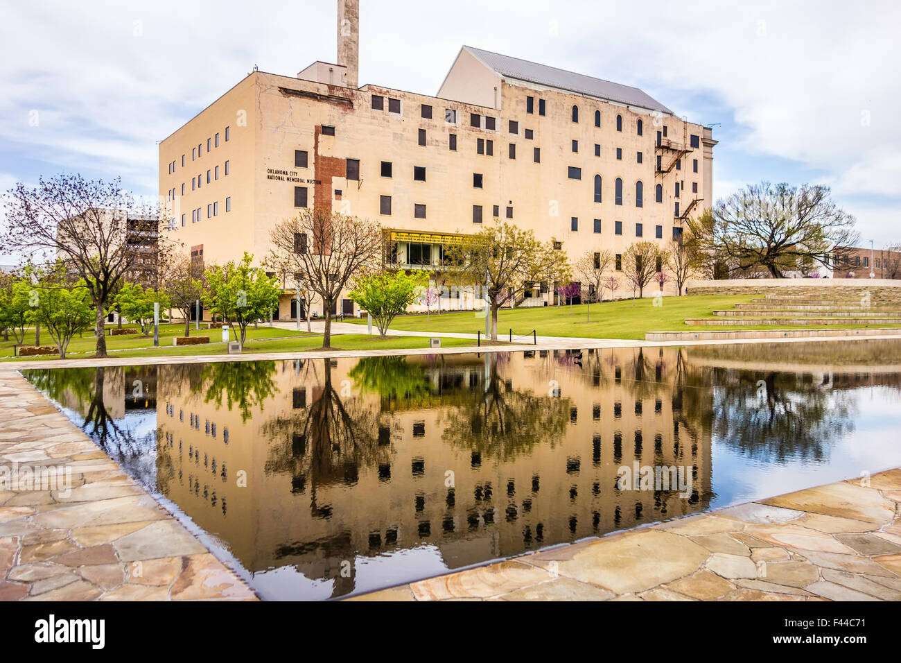 Oklahoma City bombing Denkmal Stockfoto