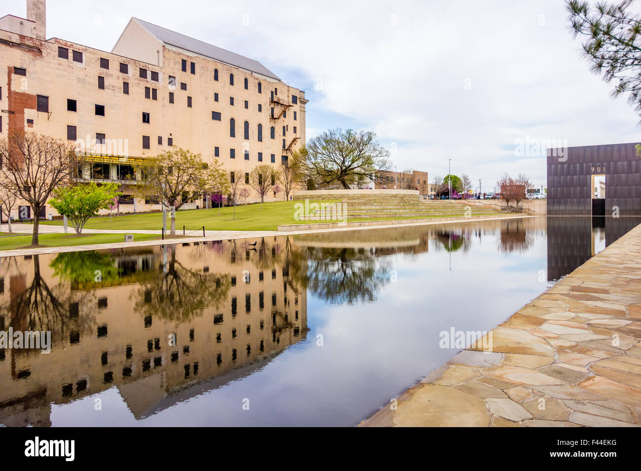 Oklahoma City bombing Denkmal Stockfoto