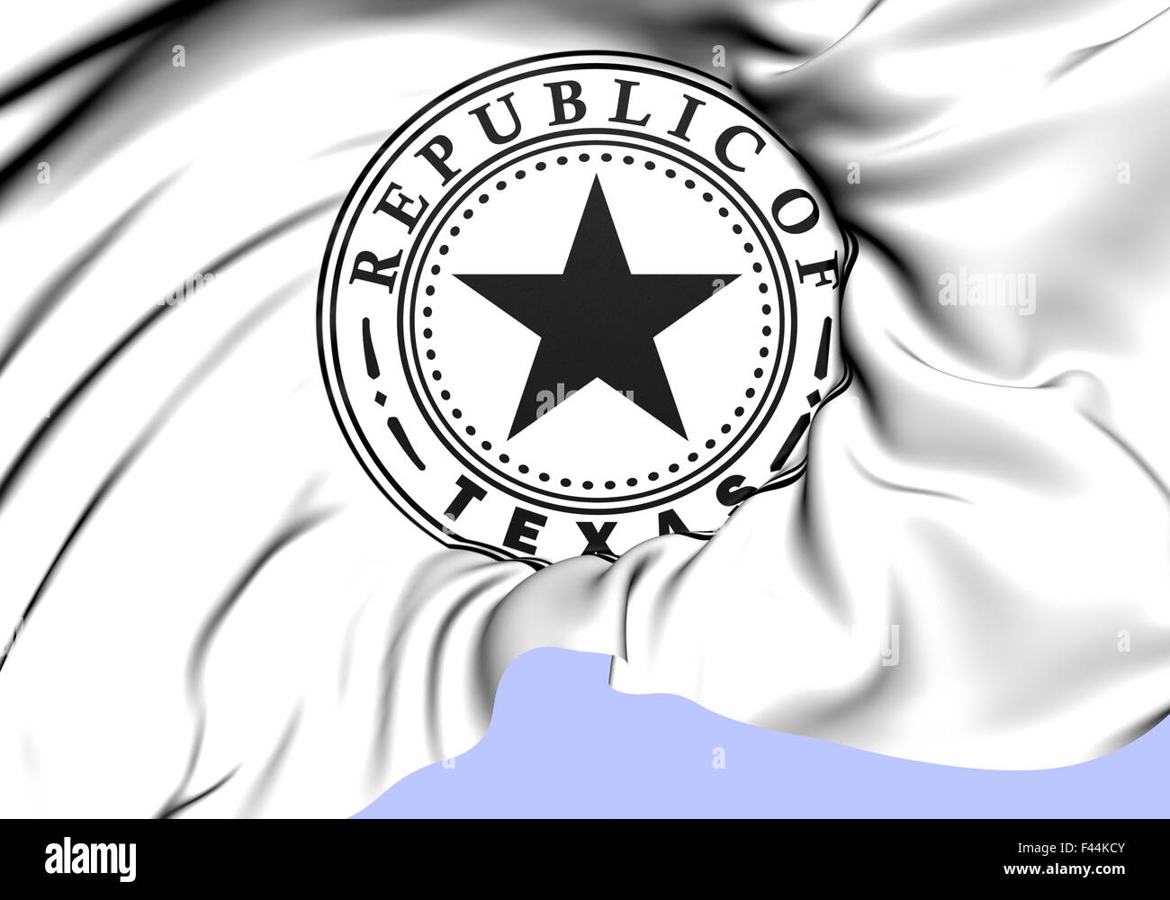 Siegel der Republik Texas Stockfoto