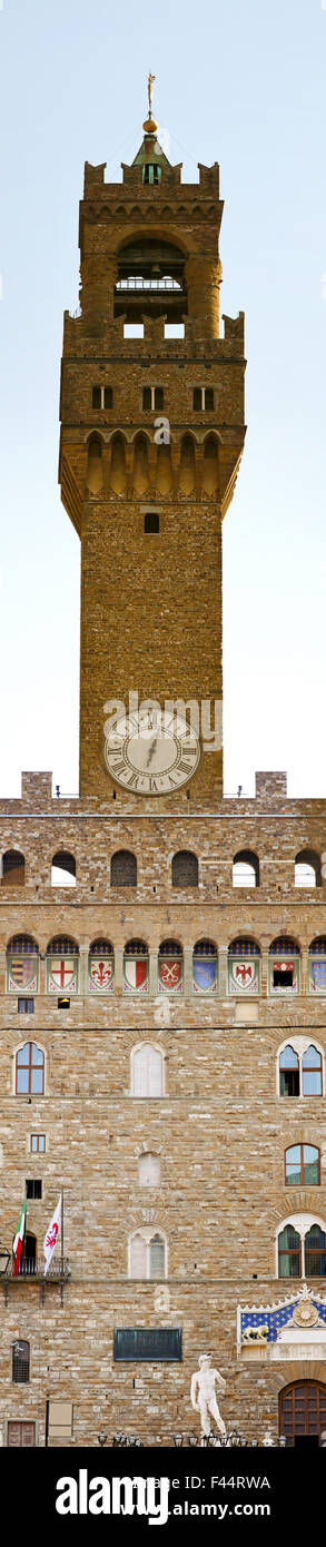 Palazzo Vecchio Turm Stockfoto