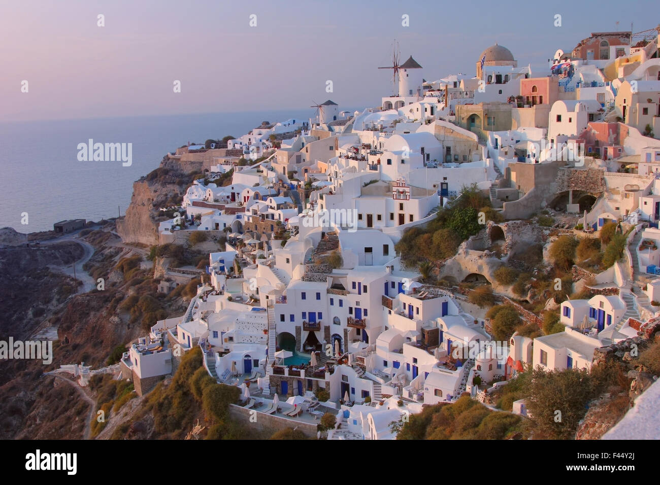 Santorin, Griechenland Stockfoto