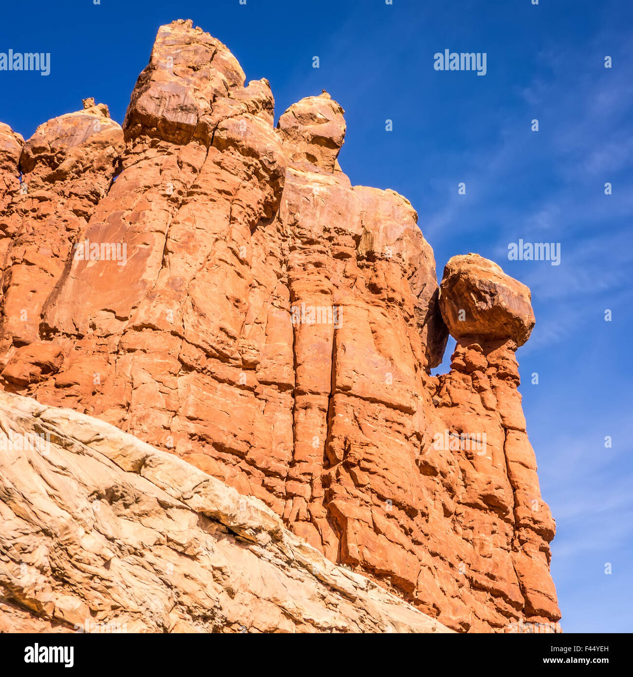 Ansichten des Canyonlands National Park Stockfoto