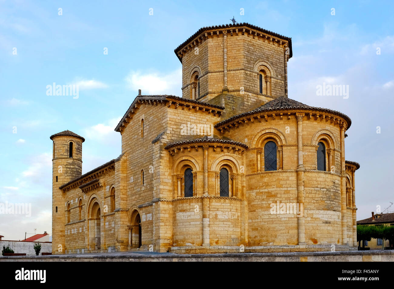 Die Kirche von San Martin de Tours in Fromista, Kastilien und León, Spanien Stockfoto