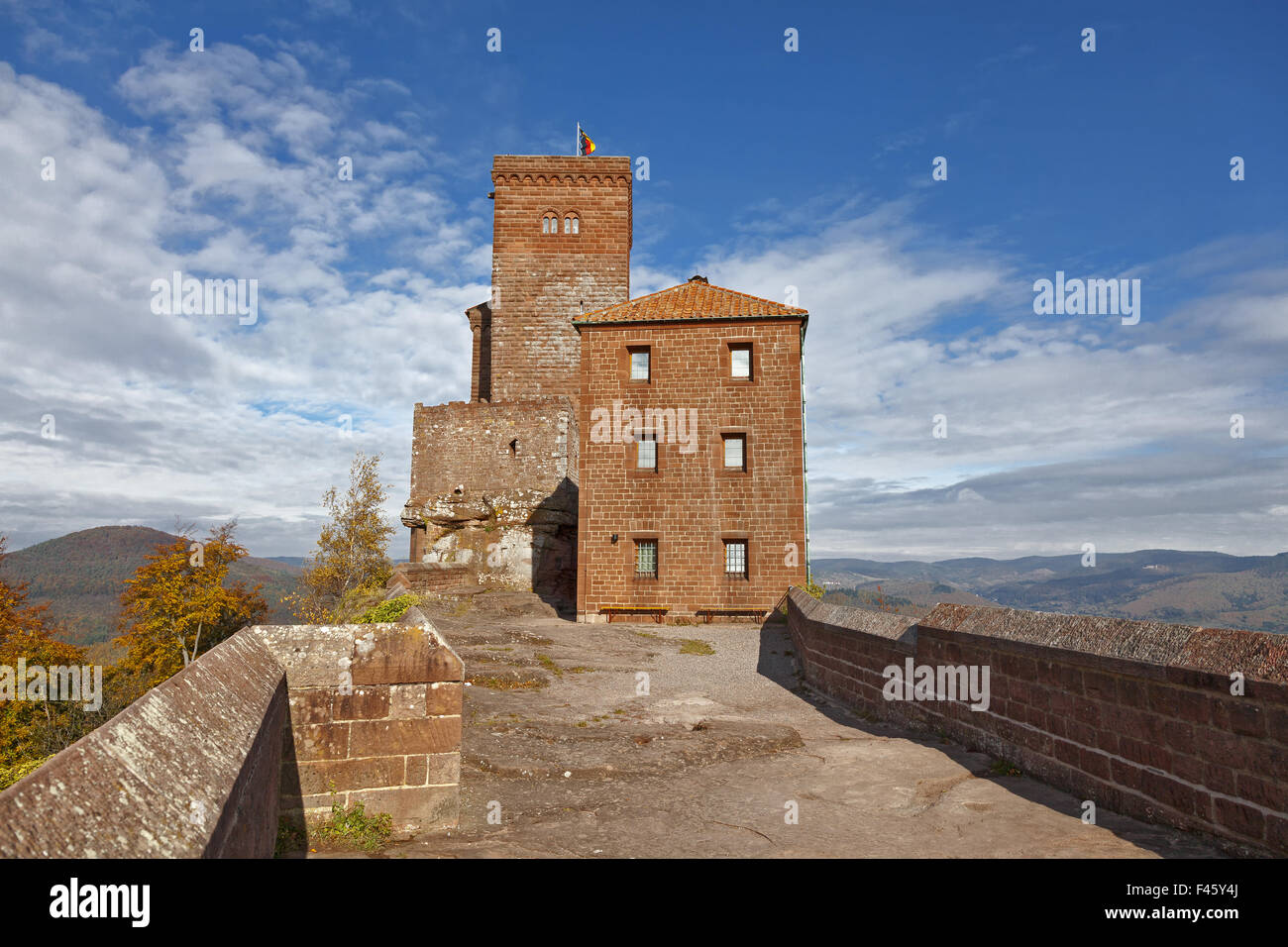 Burg Trifels Stockfoto
