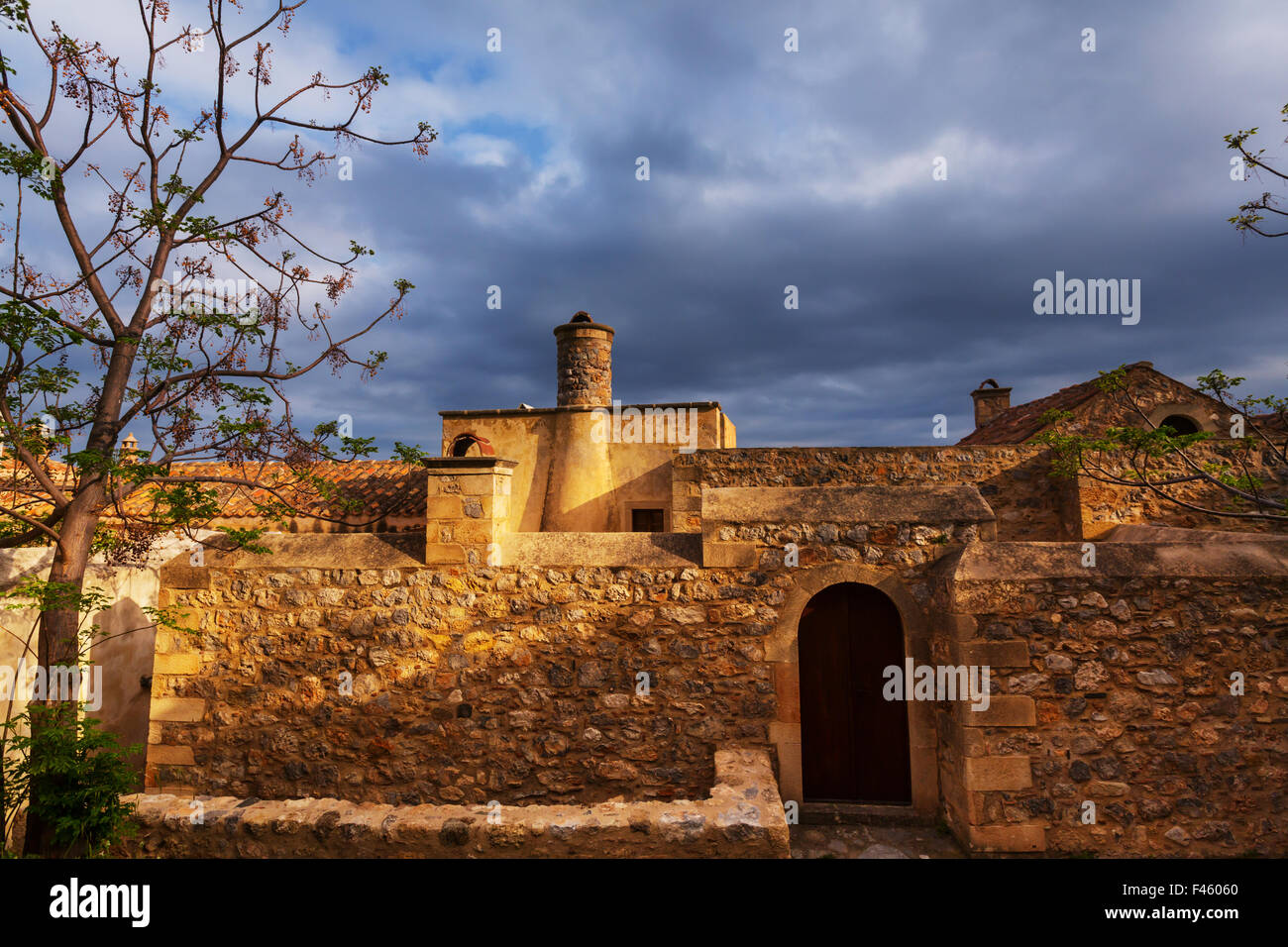 Monemvasia Stockfoto