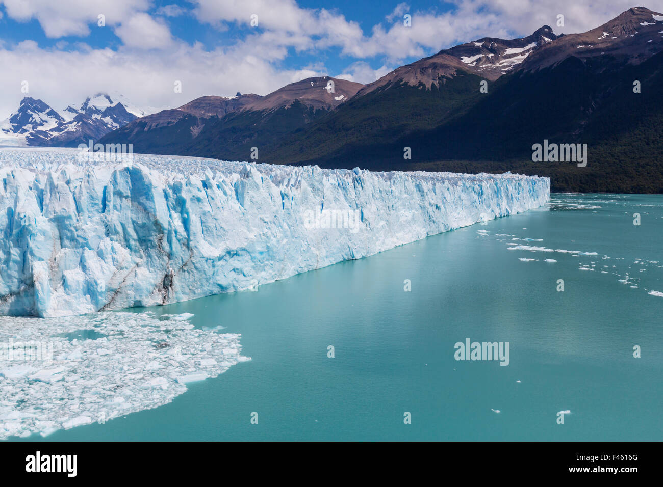 Gletscher in Argentinien Stockfoto