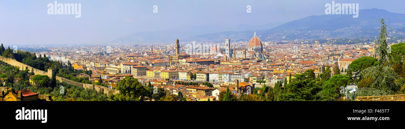 Florenz 100 Mpix Stockfoto