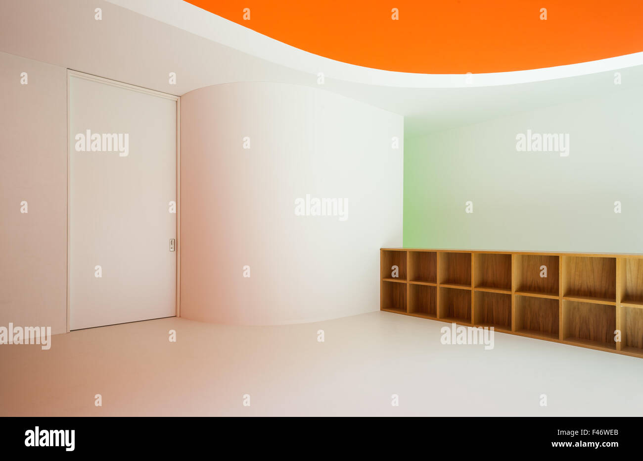 neue Architektur, Interieur, moderne Schule Stockfoto