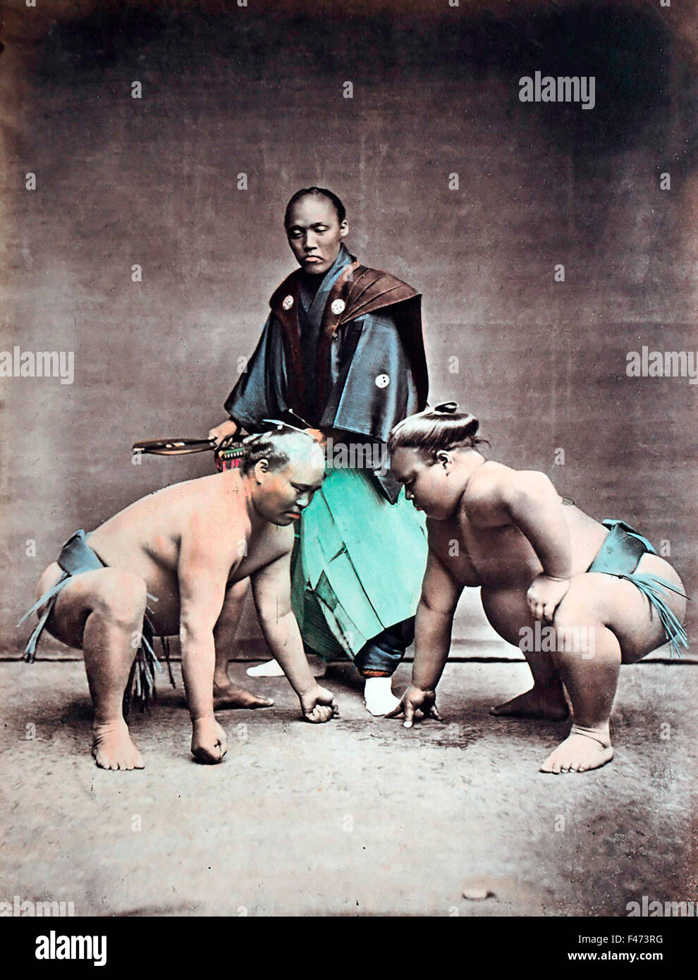 Japanischer Sumo-Ringer, Japan Stockfoto