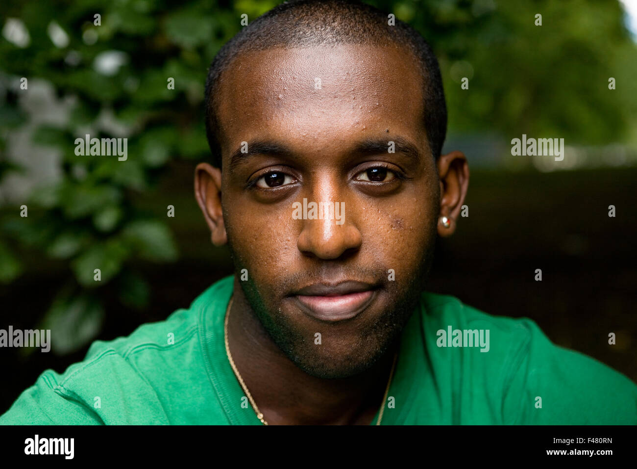 Porträt eines Mannes, Großbritannien. Stockfoto