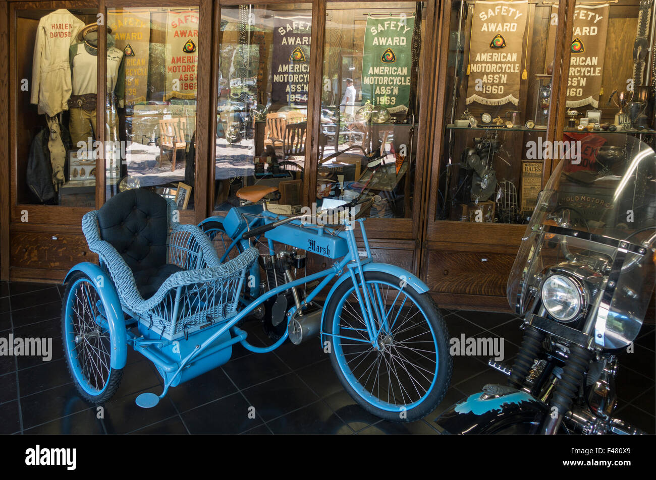 Räder durch Zeit Museum in Maggie Valley NC Stockfoto