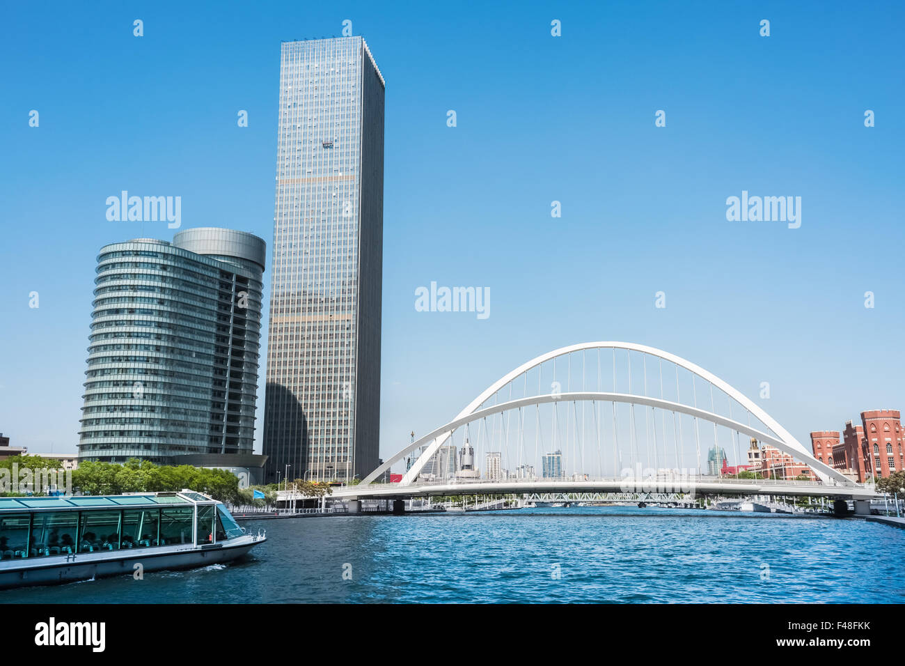 schöne Tianjin Stadtbild Stockfoto