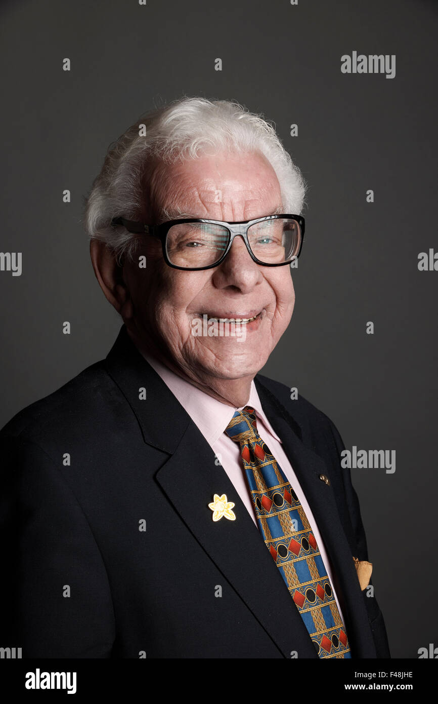 Barry Cryer, Oldie literarisches Mittagessen 13.10.15 Stockfoto