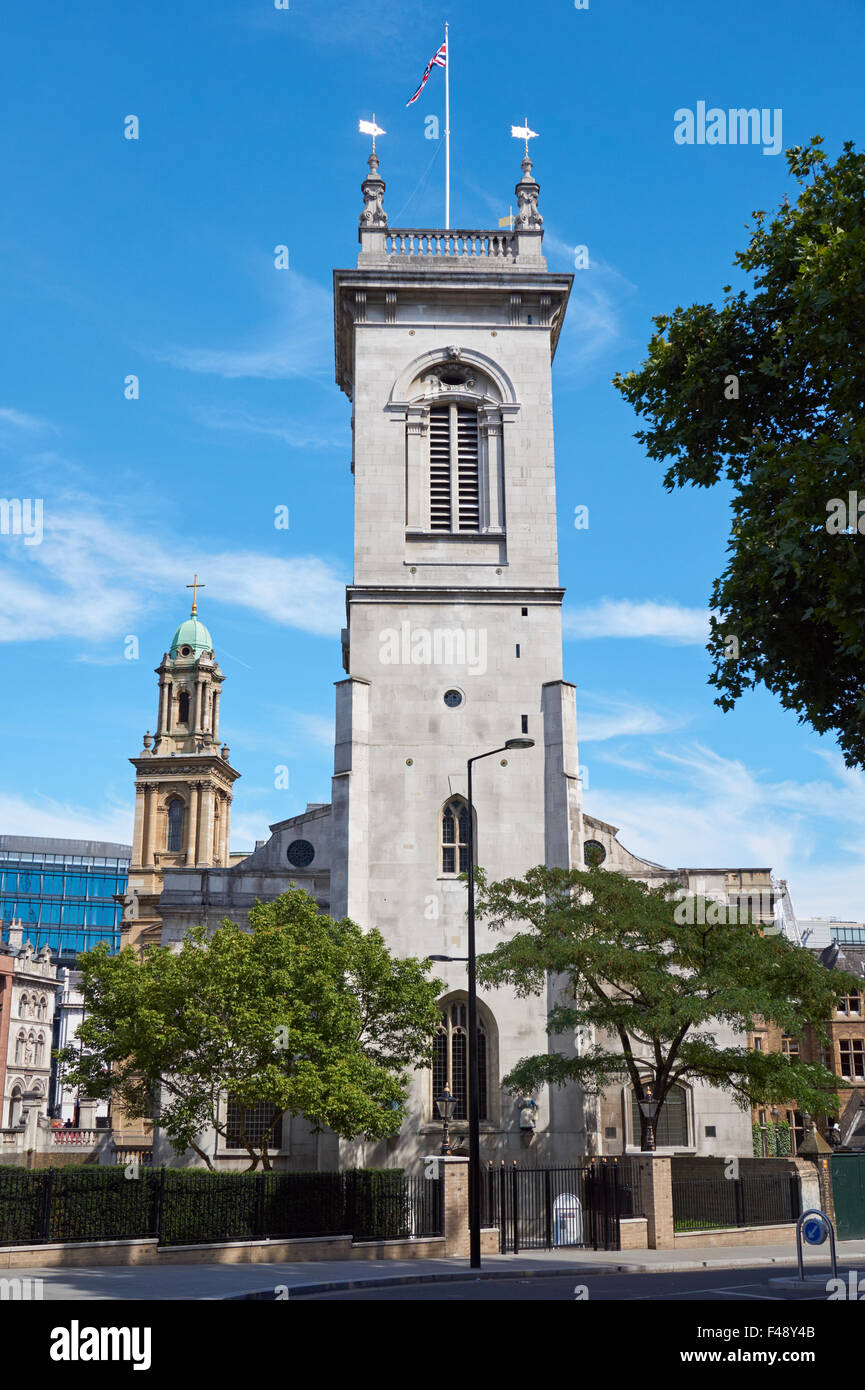 St.-Andreas Kirche in Holborn, London England Vereinigtes Königreich UK Stockfoto