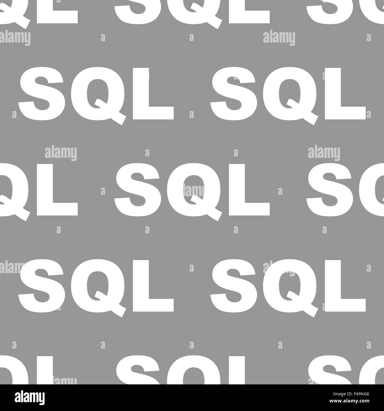SQL-nahtlose Muster Stockfoto