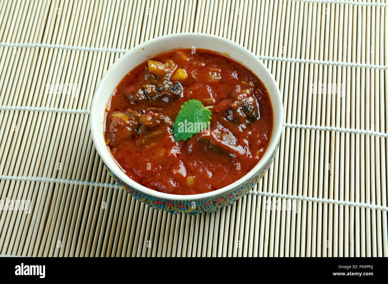Laal maans Stockfoto