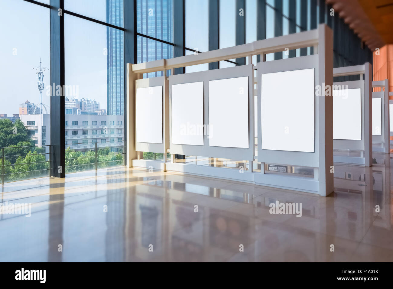 Blindplatte Stockfoto