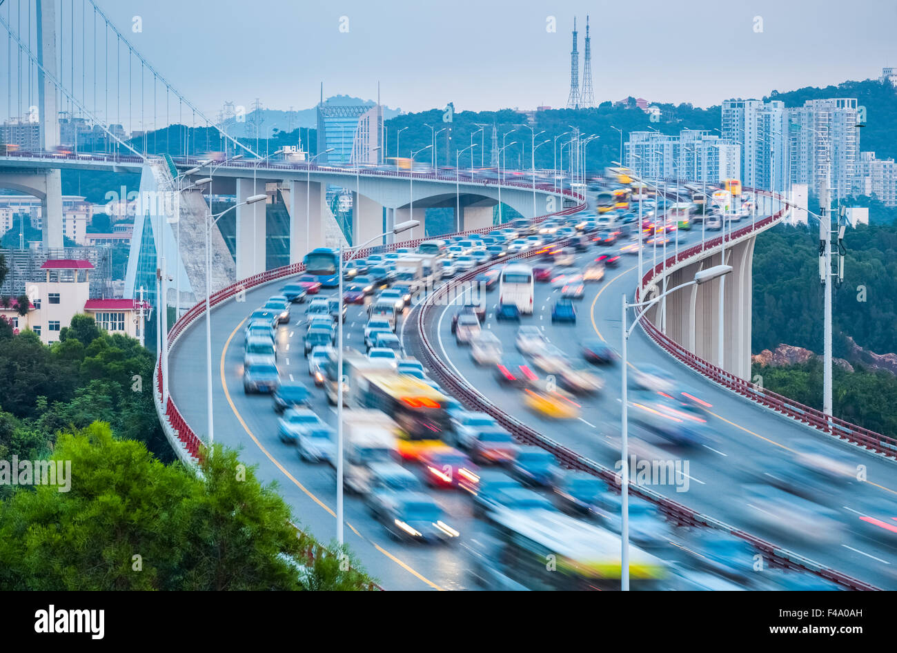 Brücke-Nahaufnahme Stockfoto