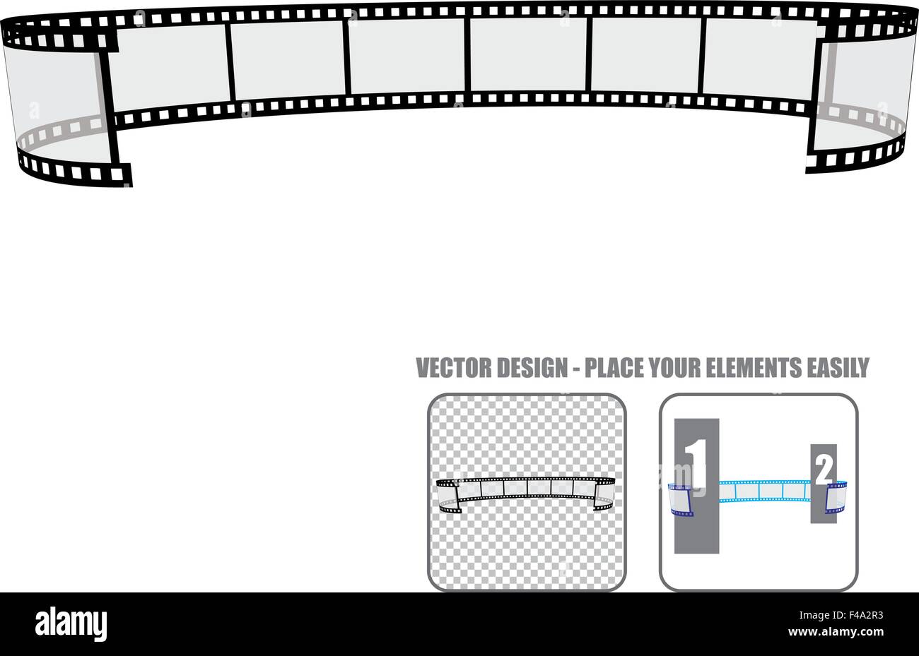 Vektor-Filmrolle Stock Vektor