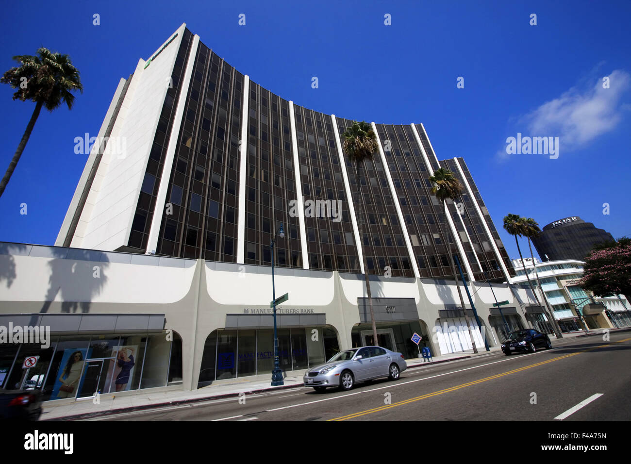 Beverly Hills Hersteller Bankfiliale Stockfoto
