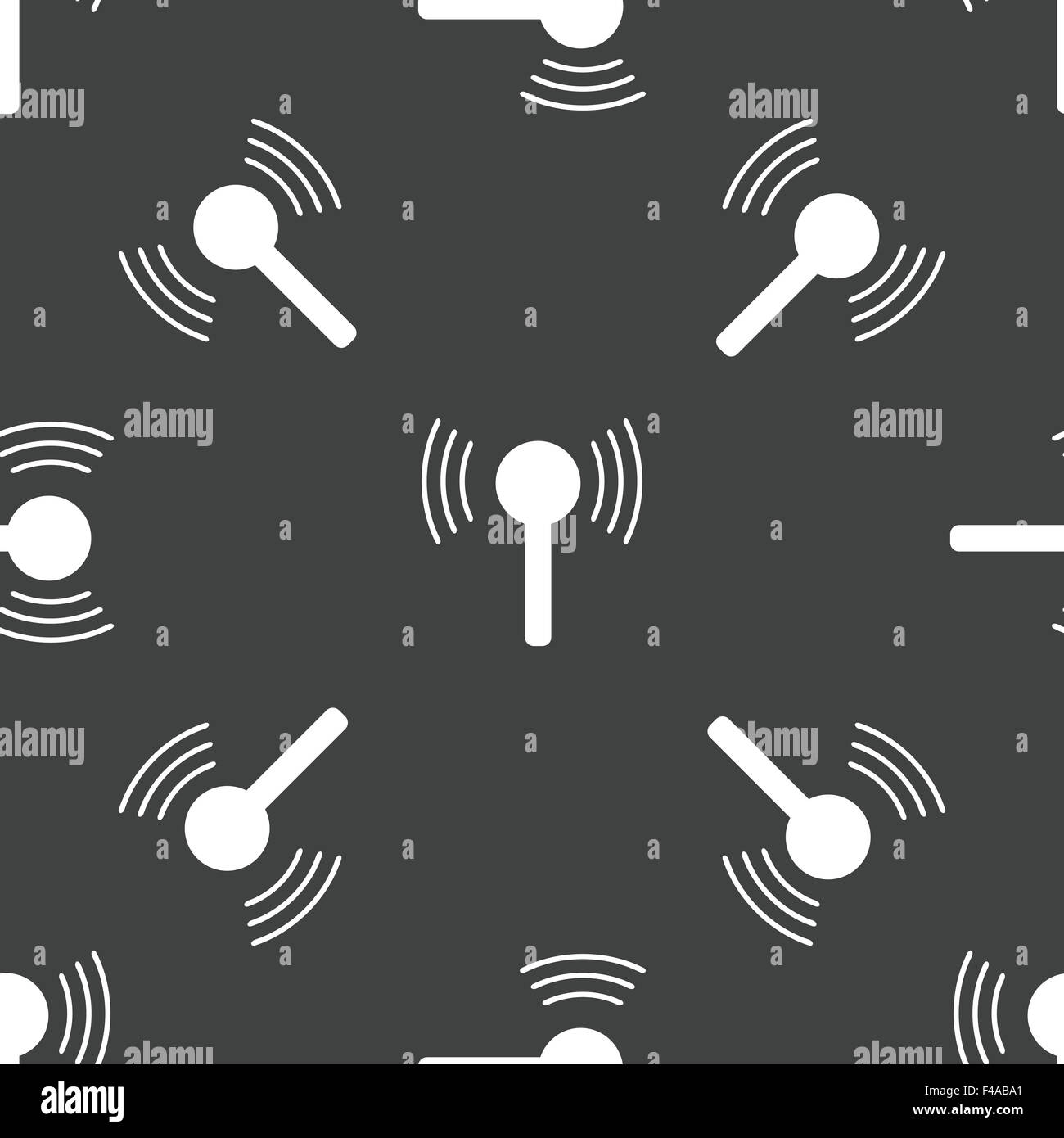Wireless-Signal-Muster Stockfoto