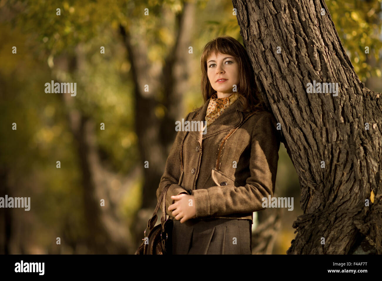 schöne Frau Stockfoto