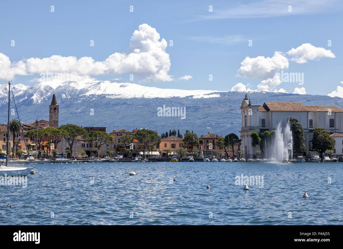 Toscolano Maderno Stockfoto