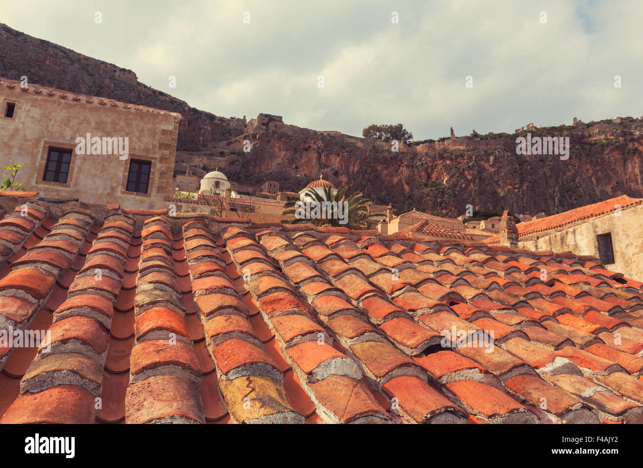 Monemvasia Stockfoto