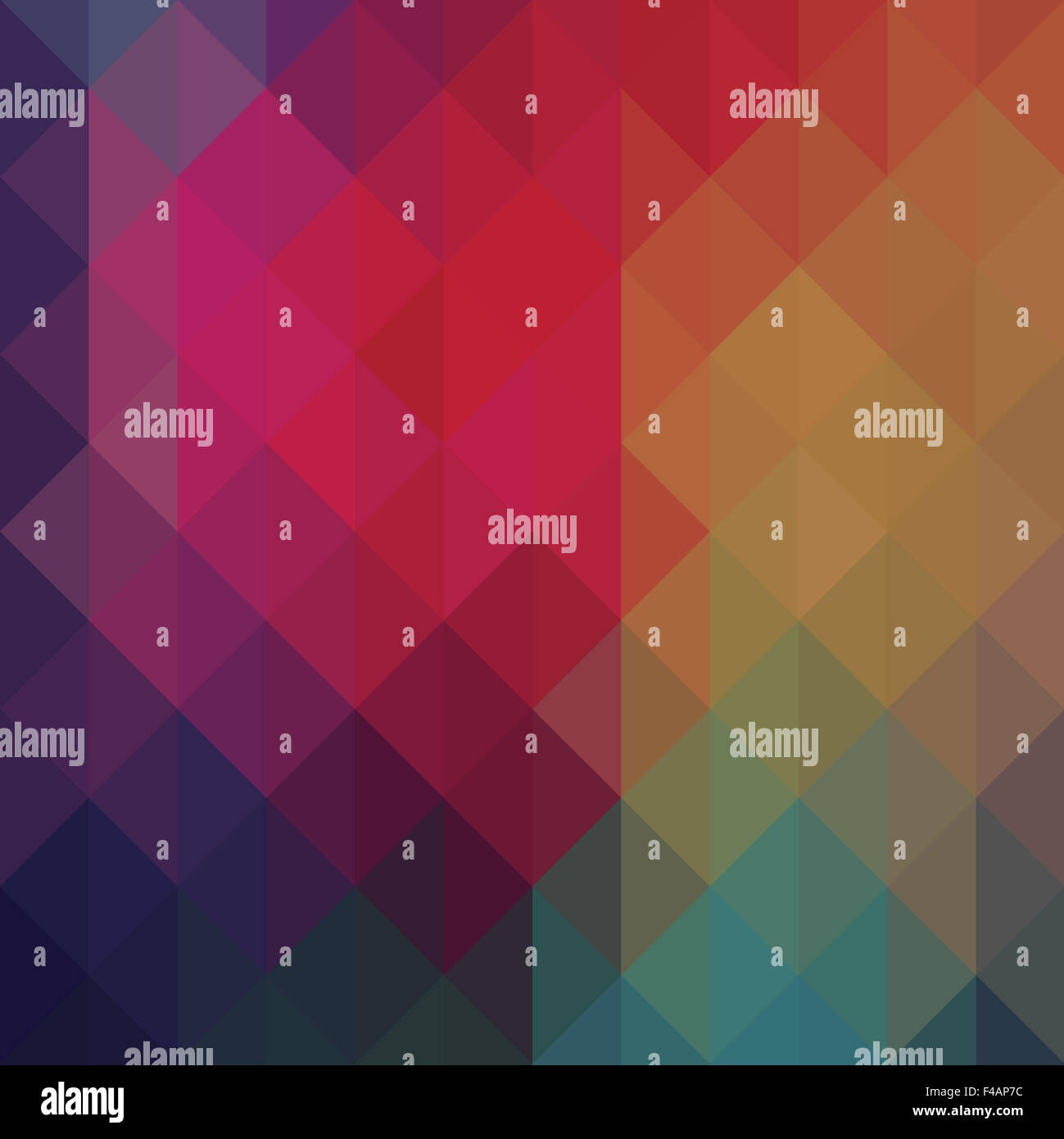 Dreieck Neon geometrischen Hintergrund Stockfoto