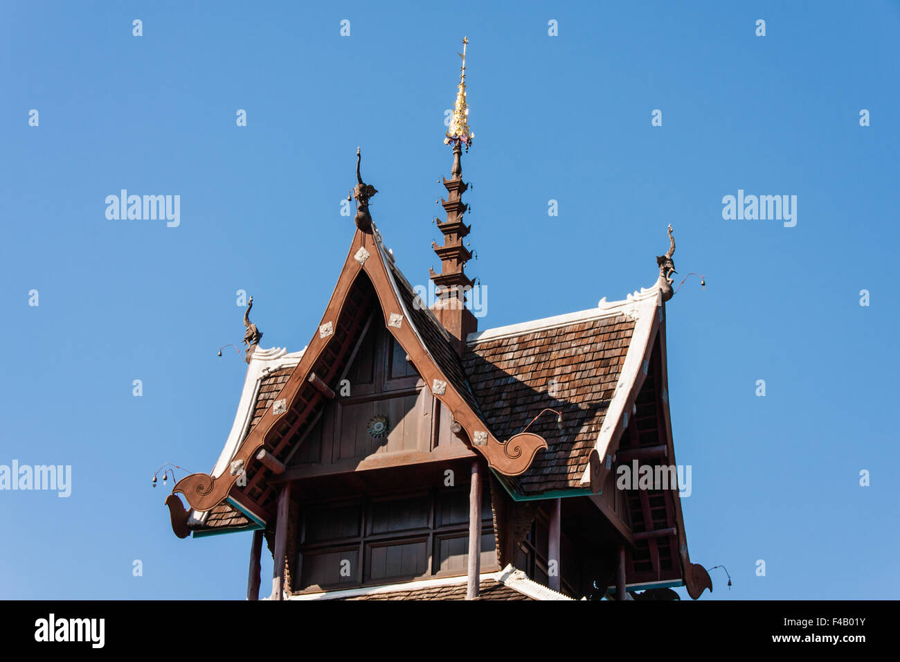 Buddhistischen Manuskript-Bibliothek und Museum Stockfoto