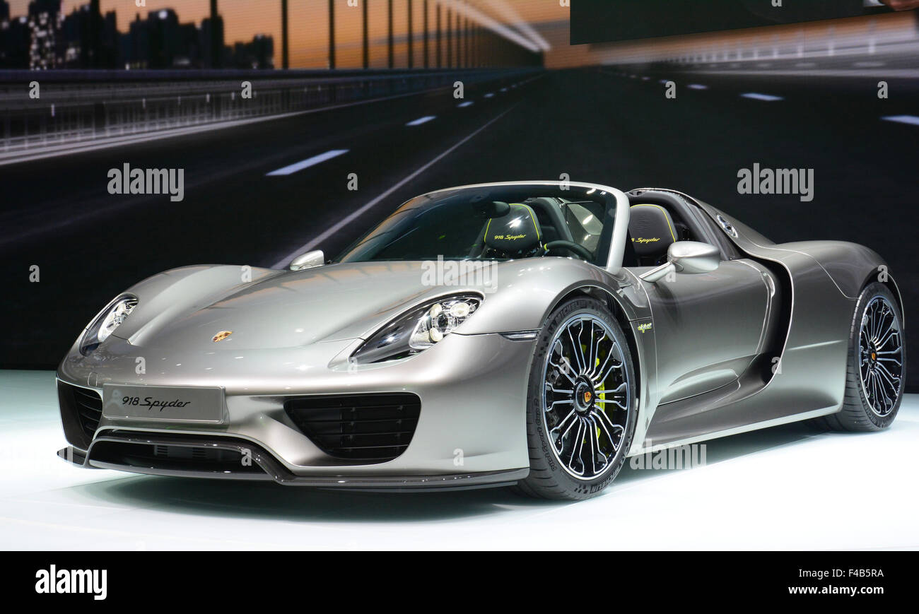 Porsche 918 Spyder Stockfoto