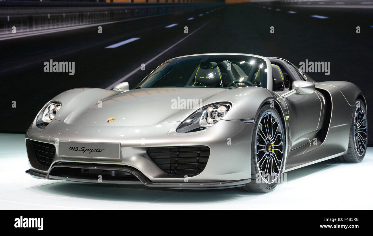 Porsche 918 Spyder Stockfoto