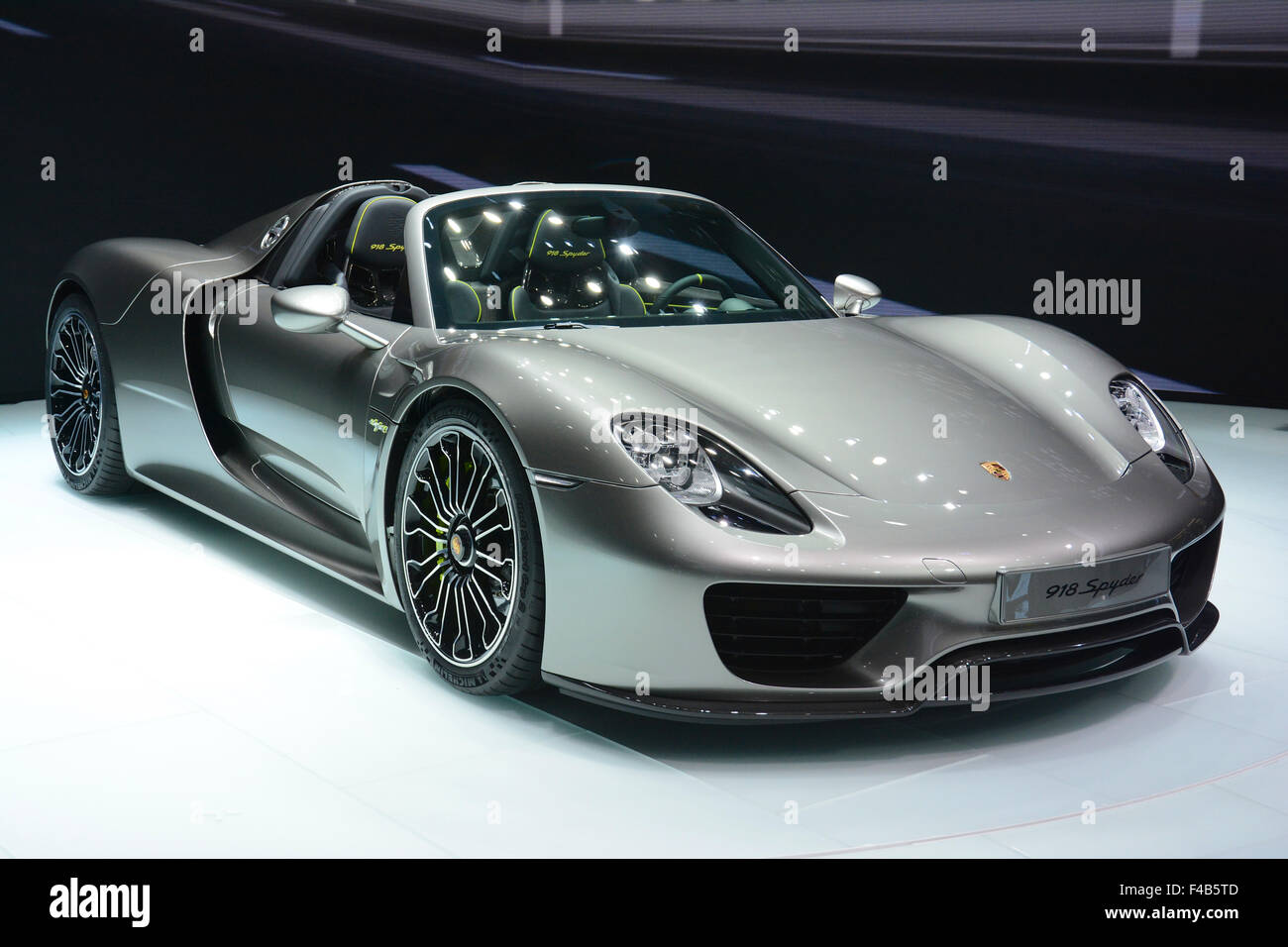 Porsche 918 Spyder Stockfoto