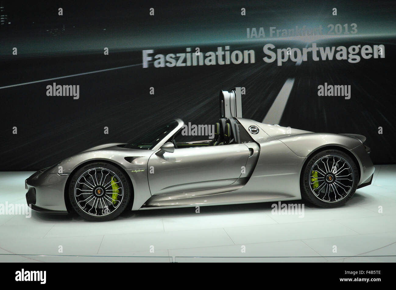 Porsche 918 Spyder Stockfoto