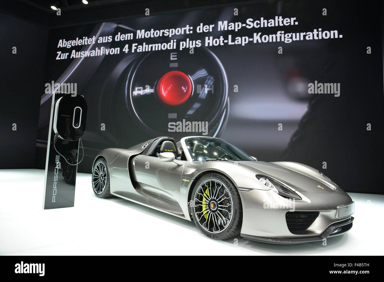 Porsche 918 Spyder Stockfoto