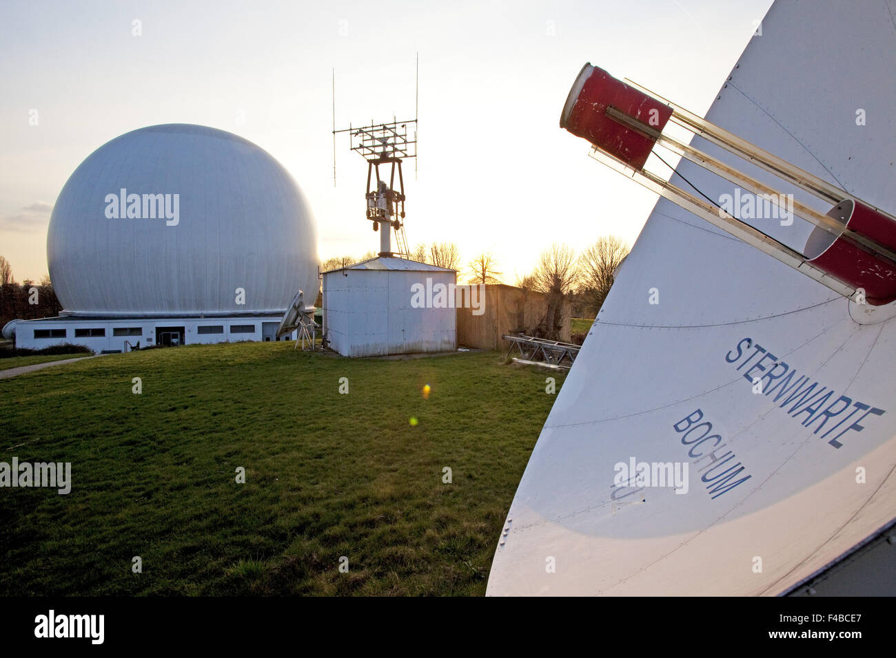 He-Observatorium in Bochum, Deutschland. Stockfoto