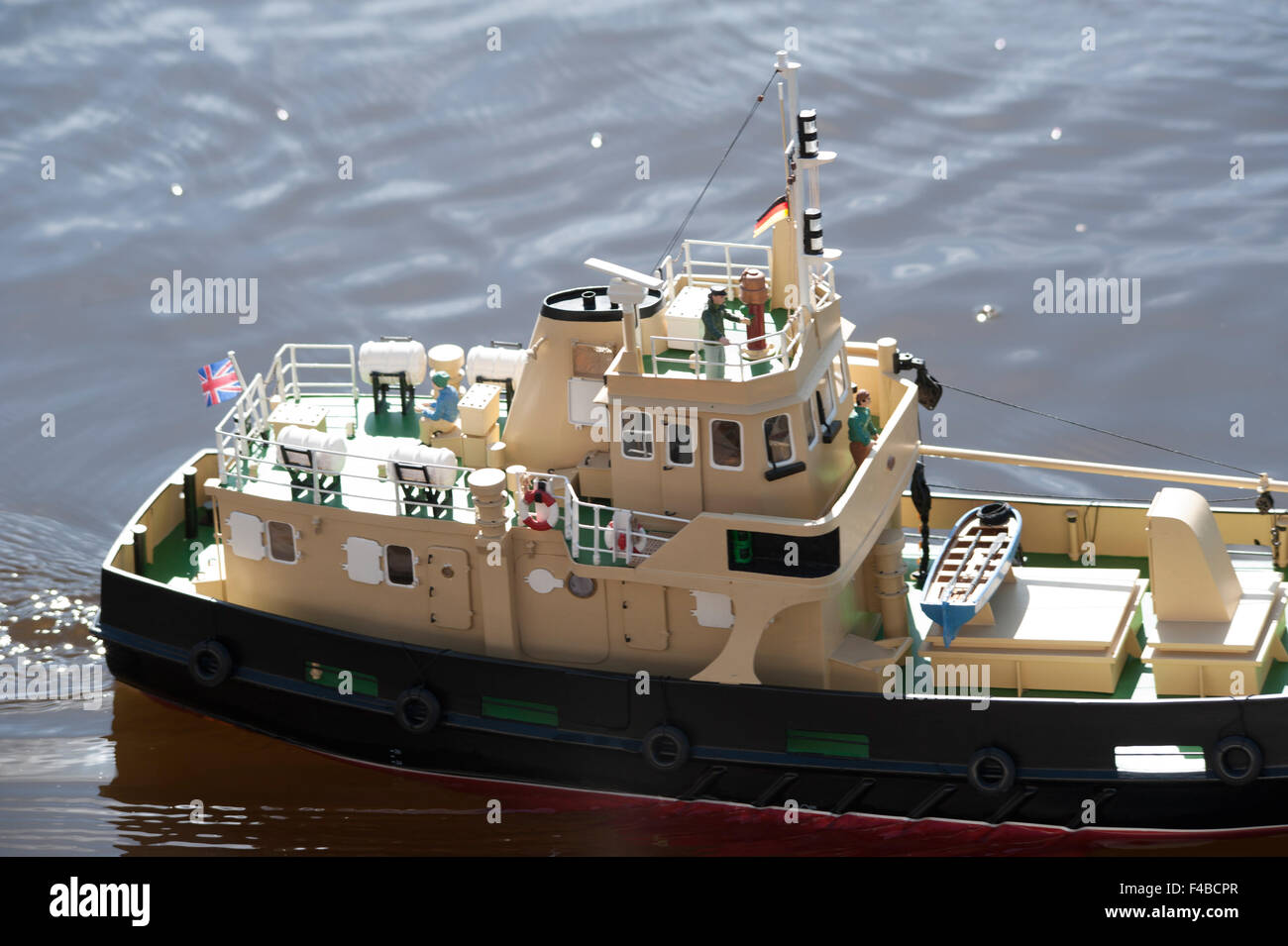 Modellschiff Stockfoto