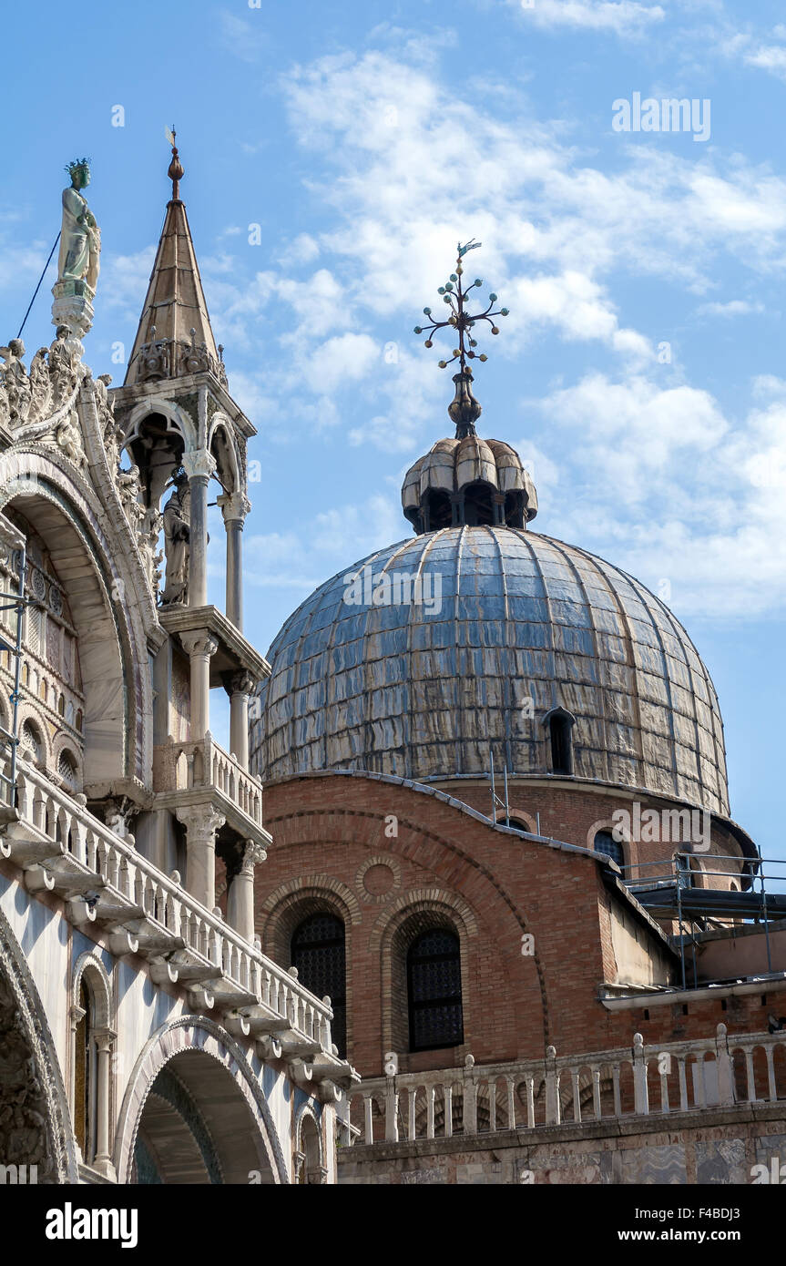 Basilika San Marco. Stockfoto